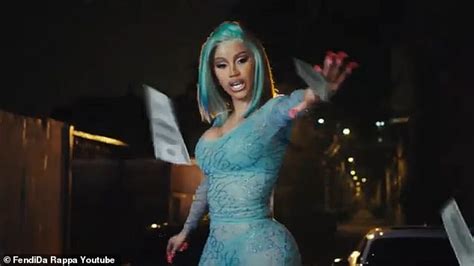 Cardi B puts on a busty display and twerks at Paris Fashion Week party | Daily Mail Online