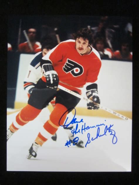 Philadelphia Flyers Dave Schultz Autographed Photo - Carls Cards ...