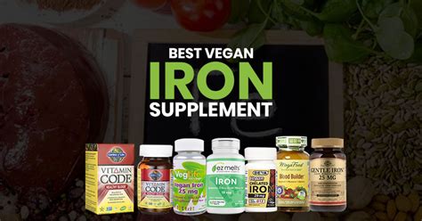 7 Best Vegan Iron Supplements for Men & Women (2019)