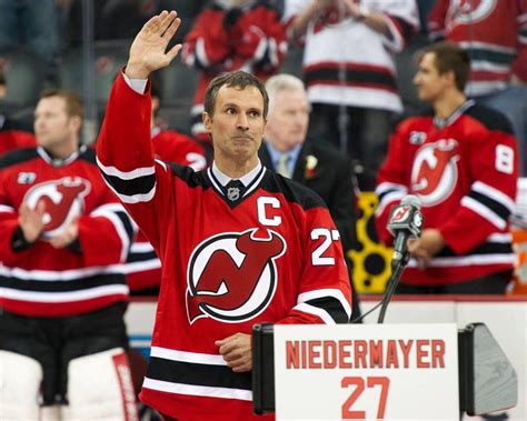 Scott Niedermayer’s Jersey Is Retired by Devils - The New York Times