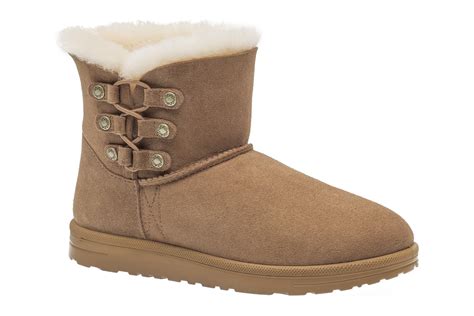 ABEO Footwear - ABEO Women's Brampton - Shearling Ankle Boots - Walmart ...