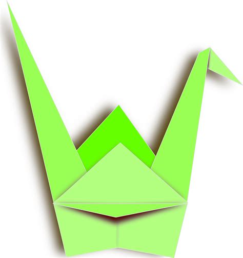 Origami Club - Paper Crane Animated Gif Clipart - Full Size Clipart (#636289) - PinClipart