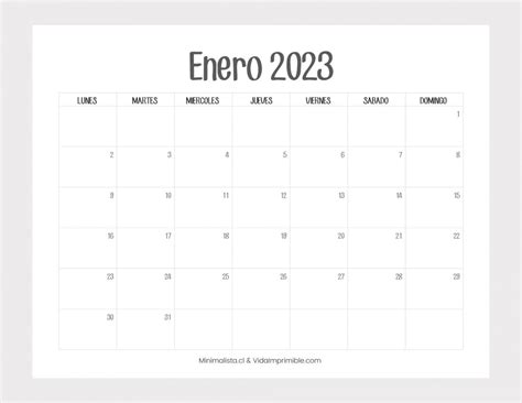 Calendario Enero 2023 Para Imprimir Febrero - IMAGESEE