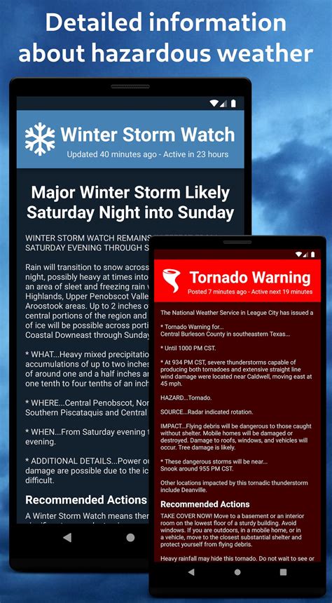 Severe Weather Alerts for Android - APK Download