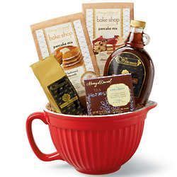 Pancake gift basket, Pancakes gift, Themed gift baskets