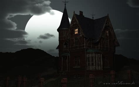 Dark House Wallpaper