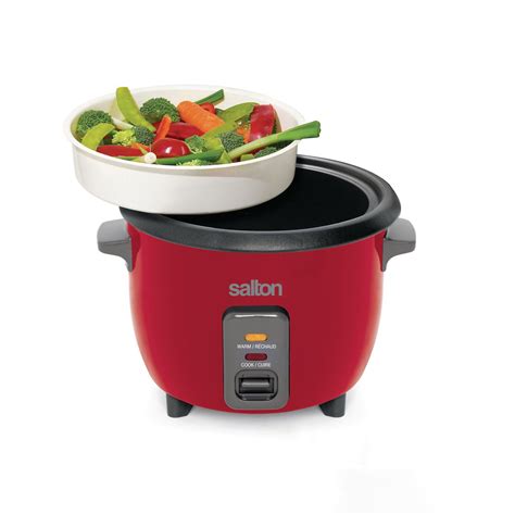 Salton Automatic Rice Cooker & Steamer 6 Cup, RC1653, Red | Walmart Canada