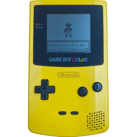 Buy Nintendo Yellow Game Boy Color (GBC) Online at desertcartUAE