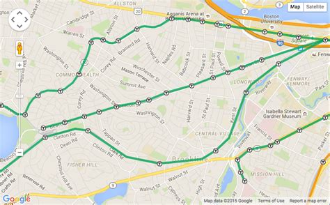 Green Line Boston Map – Map Of The Usa With State Names