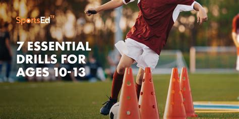 7 Essential Youth Soccer Drills For Ages 10-13 | SportsEdTV