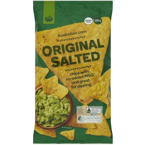 Woolworths Corn Chips Original 200g | bunch