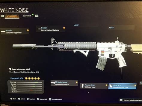 [warzone] my new M4 loadout : MWLoadouts