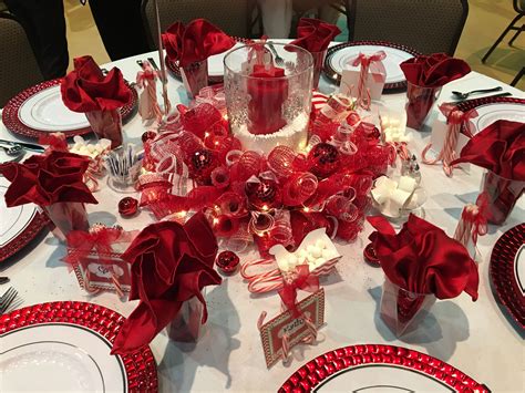 Christmas Banquet table decorations for 2019. | Banquet table ...