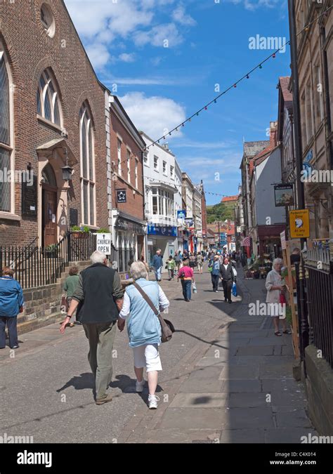 Whitby town centre hi-res stock photography and images - Alamy