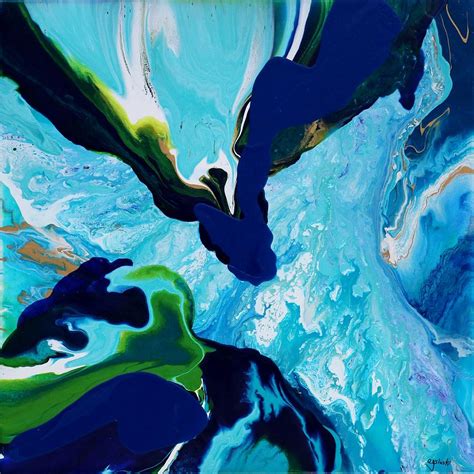 FLORIDA GALLERY ABSTRACT No.4 Painting by Carole Sluski - Fine Art America