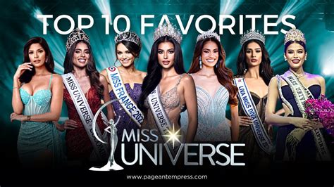 Miss Universe 2023 Top 10 Favorites for the Crown (English, Spanish and French Subtitles ...