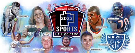 2023 Class Inducted Into Saginaw County Sports Hall of Fame - International Sports Heritage ...