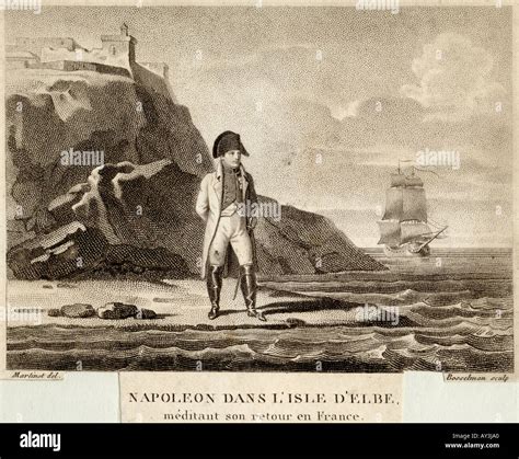 Napoleon On Elba Stock Photo - Alamy