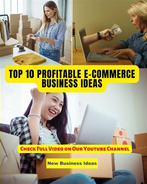 Top 10 Profitable E-Commerce Ideas