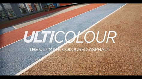 ULTICOLOUR The ultimate coloured asphalt - YouTube