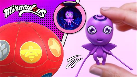 Como Hacer Los Kwamis De Miraculous Ladybug De Masa Flexible Soft Clay DIY Plagg El Mundo De Isa ...