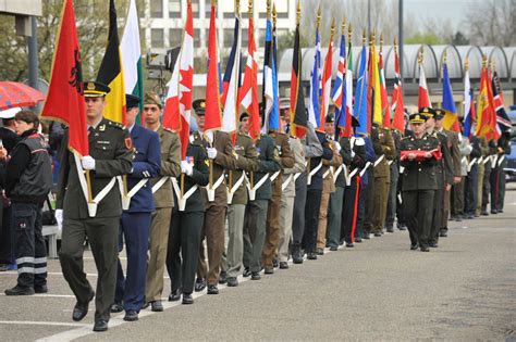 NATO - Photo gallery: Flag Raising Ceremony, 07-Apr.-2009