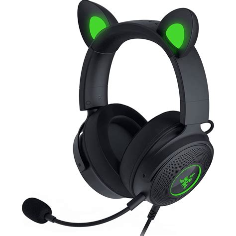 Buy the Razer Kraken Kitty v2 Pro RGB USB Gaming Headset - Black ( RZ04 ...