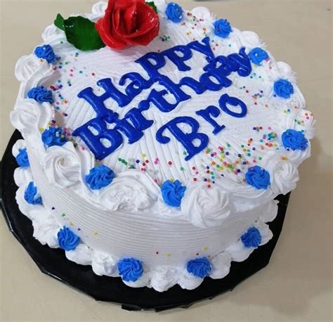 Happy Birthday Bro Images Cake | The Cake Boutique