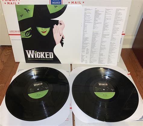 Mavin | Wicked Original Broadway Cast Recording Soundtrack Vinyl 2xlp ...