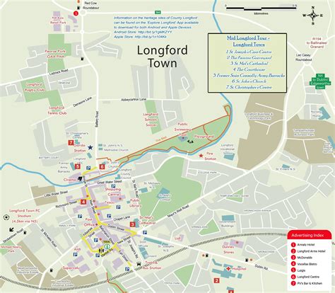 Longford Ireland Map