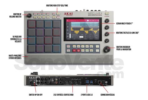 Akai Professional MPC Live II RETRO Edition