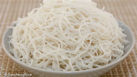 Rice Vermicelli (Bun) - How to Cook Perfect Noodles - RunAwayRice