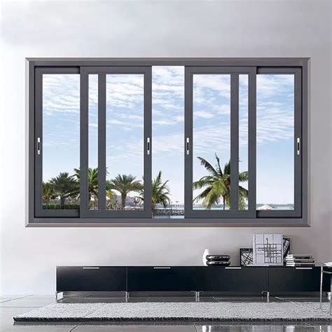 Modern Latest Aluminium Profile Window Design Aluminium Frames Double ...