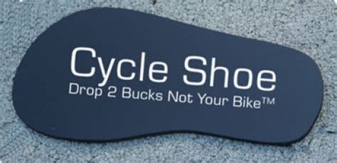 CycleShoe Kickstand Shoe aka The Motorcycle CycleFoot