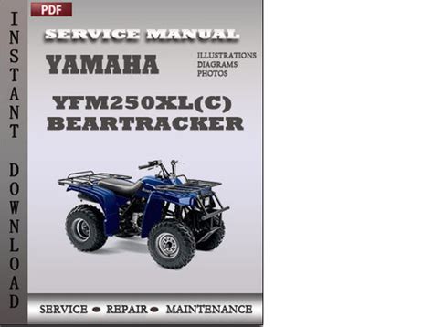 Yamaha Bear Tracker 250 Manual