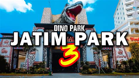 🔴 JATIM PARK 3 BATU - Dino Park | Cinematic Tour Wisata Malang Jawa ...