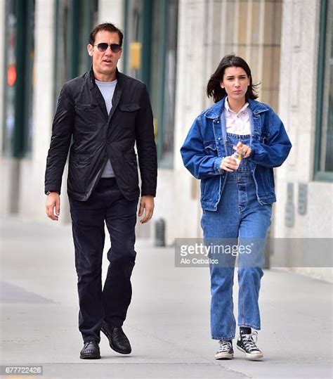 Clive Owen,Eve Owen are seen in Soho on May 3, 2017 in New York City. News Photo - Getty Images