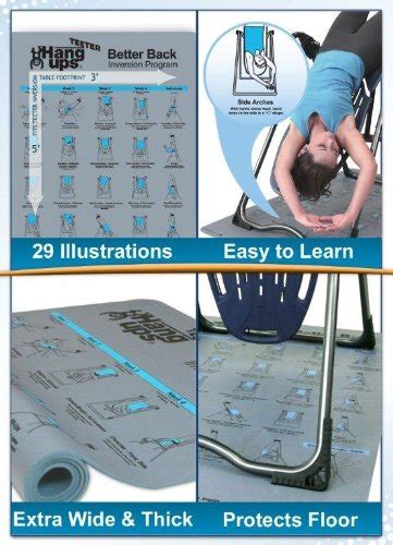 Teeter Hang Ups Better Back Inversion Program Mat - Training Equipment ...