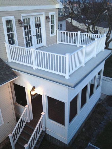 67 Upstairs ideas | house design, building a deck, decks backyard