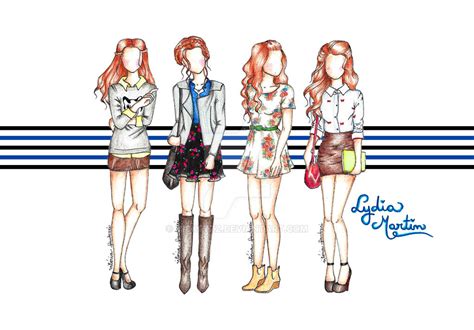 Lydia Outfits by VickFtzz on DeviantArt