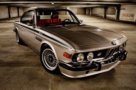 BMW E9 CSL Retro Vintage Car Auto Poster – My Hot Posters