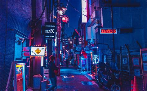 HD wallpaper: Japan, house, street, artwork, night, anime | Wallpaper Flare