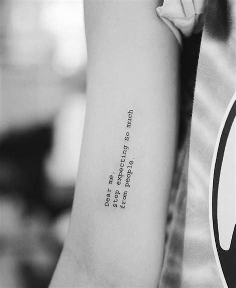 20 Simple Quote Tattoo Ideas for Women - Mom's Got the Stuff