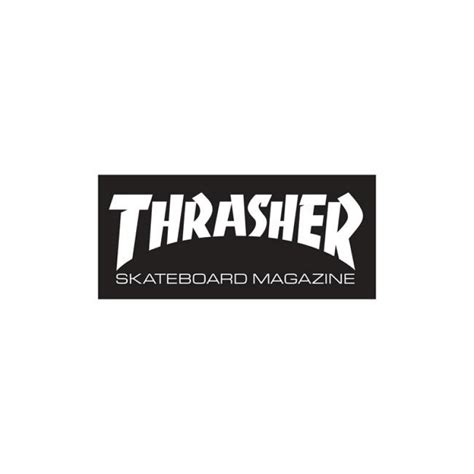 Thrasher- Logo Sticker, Medium Sized - Deckadence Board Shoppe