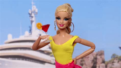 Drink Alcohol GIF - Drink Alcohol Barbie - Discover & Share GIFs | Barbie, Beautiful barbie ...