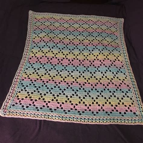 Ravelry: Diamond Lace Baby Afghan by the Jewell's Handmades | Baby ...