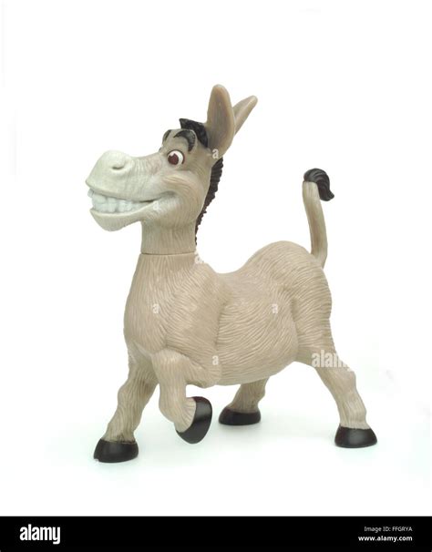 SHREK mcdonalds happy meal toy Donkey Stock Photo - Alamy