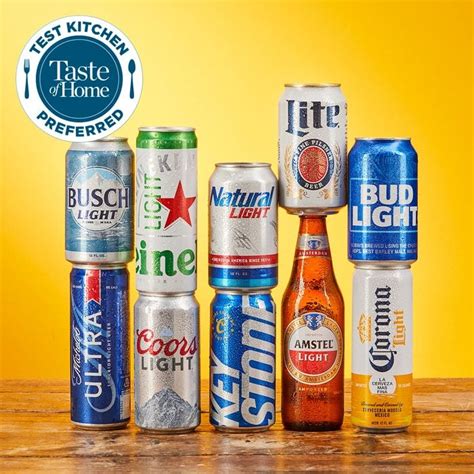 We Tried 10: These Are the Best Light Beer Brands You Can Buy