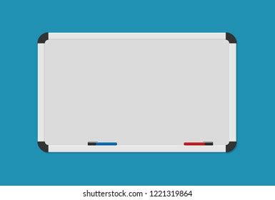 Whiteboard Background Frame Marker Vector Illustration Stock Vector (Royalty Free) 1221319864 ...