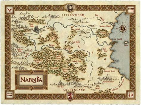 Daniel Reeve: artist, calligrapher, cartographer | Map of narnia, Narnia, Chronicles of narnia